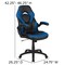 Flash Furniture Black Gaming Desk and Chair Set with Cup Holder BLN-X10D1904-BL-GG - alternate 7